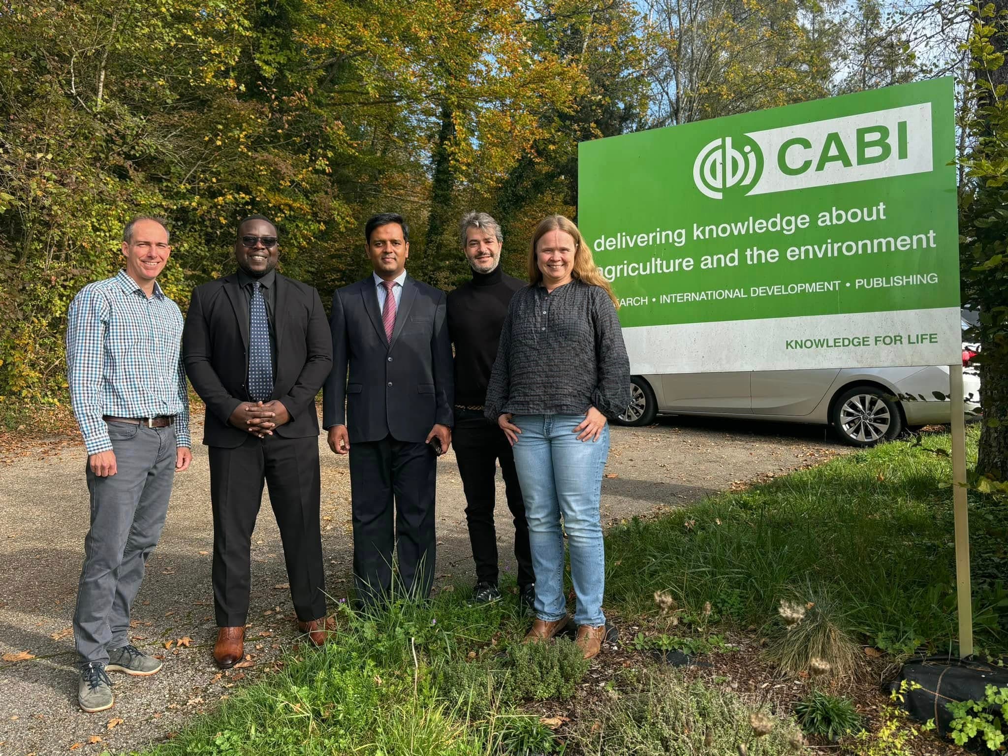 Visit of CABI Plantwise Office in Delémont