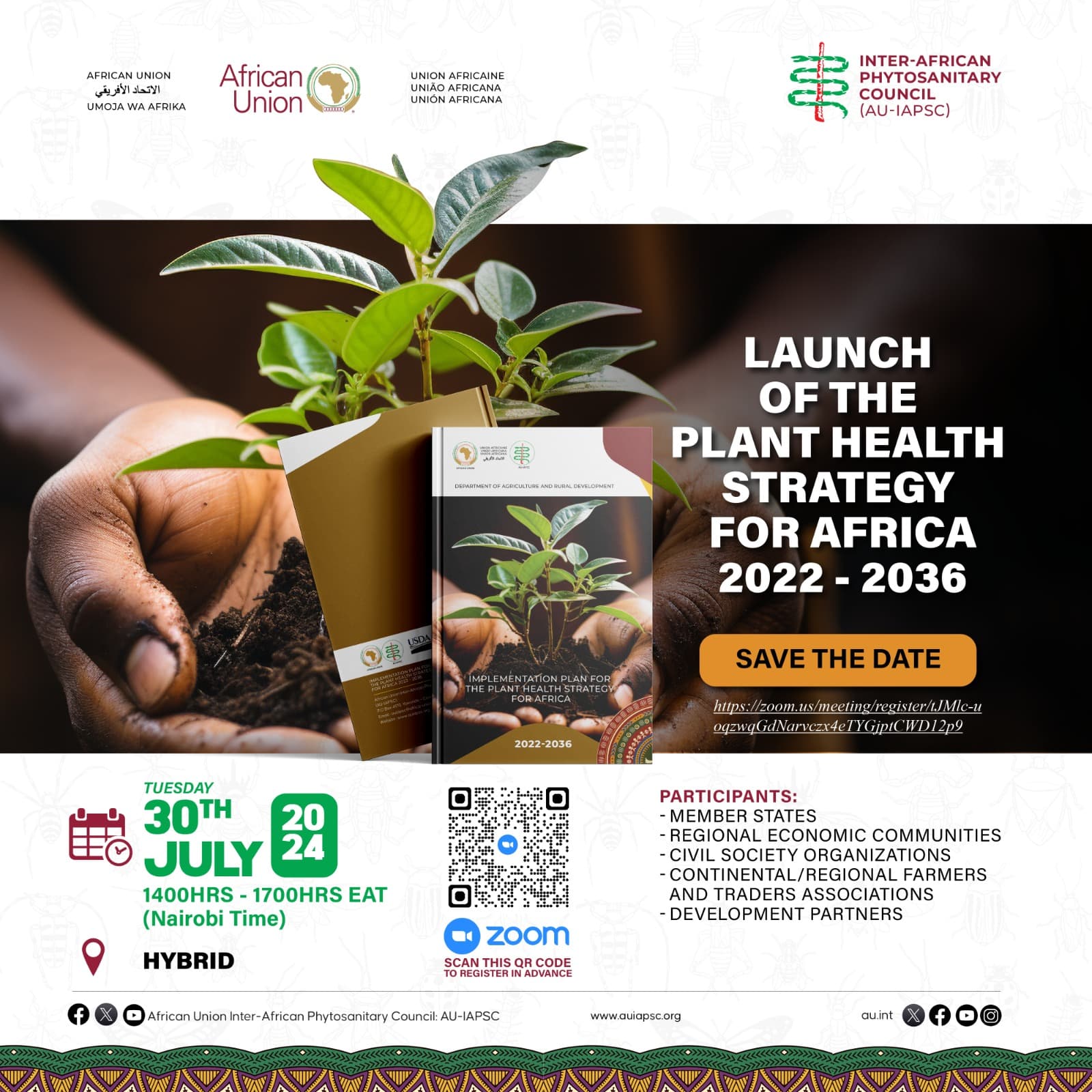LAUNCH OF THE PLANT HEALTH STRATEGY 2022-2036